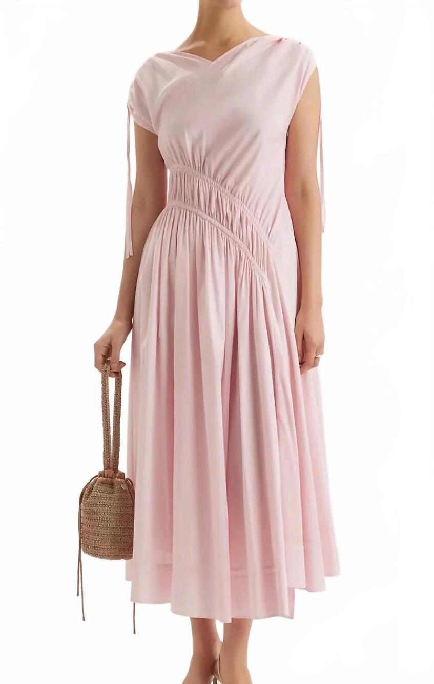 NEW MERLETTE zephyr maxi dress in pink